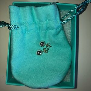 Tiffany & Co. Sterling Silver Studs